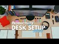 My Productivity Desk Setup - aesthetic & affordable