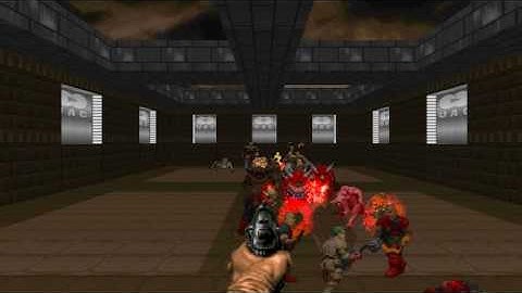 Friendly Monster Fun in Doom (Zdoom)