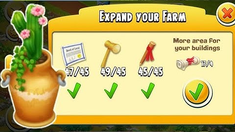 Expand Your Farm For Decor - Large Plant - Hay Day - Greg
