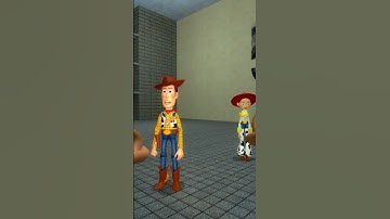 CURSED WOODY and Toy Story Woody , Buzz , Jessie Nextbot and Ragdolls #gmod #nextbots #toystory