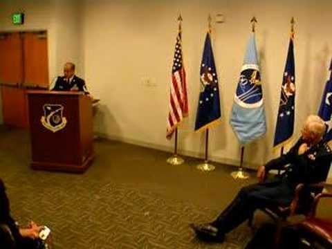 MSgt Abel Castillo's Remarks - USAF Retirement Cer...