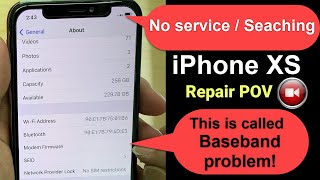 【Tutorial】Repair No Service Baseband #1 iPhone XS Logic Board Problem