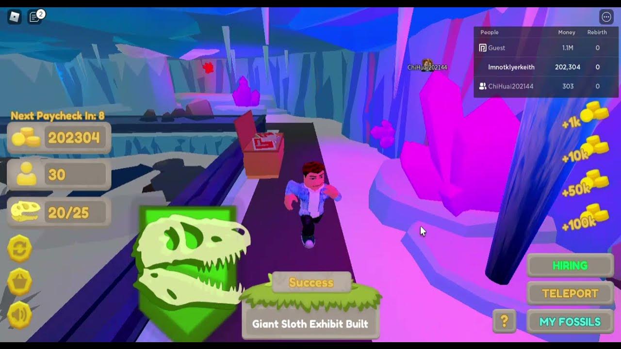 Playing Dino Zoo Tycoon in Roblox - YouTube