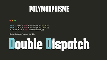 Java Polymorphisme et (Double) Dispatch : comment ça fonctionne ?
