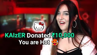 I Donated ₹10,000 To Beautiful Streamers