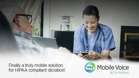 nVoq.Mobile Voice for Home Health Care Organizations