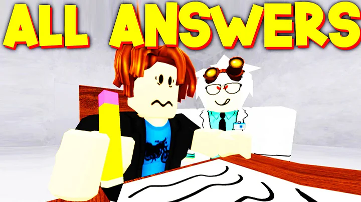 IQ TEST ALL ANSWERS GUIDE! (Floor 1 - 200) ROBLOX