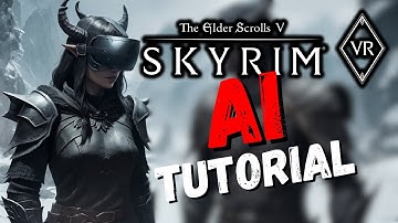 How to setup AI in Skyrim VR Mad God Overhaul // Easy Tutorial
