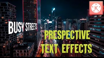 How To Make Prespective Text Animation  Like A Pro in Kinemaster || Typography || Anil and Safna