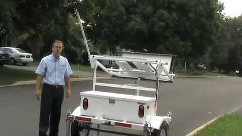 Radar Speed Display Trailer Demonstration