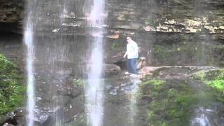 Me Under The Waterfall, Neath Valleybrecon Beacons April 2011