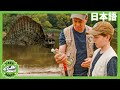 ビンのなかのメモ・なぞのパズルをかんせいさせよう | ティラノサウルス牧場 | 恐竜番組 | 子供向け | T-Rex Ranch