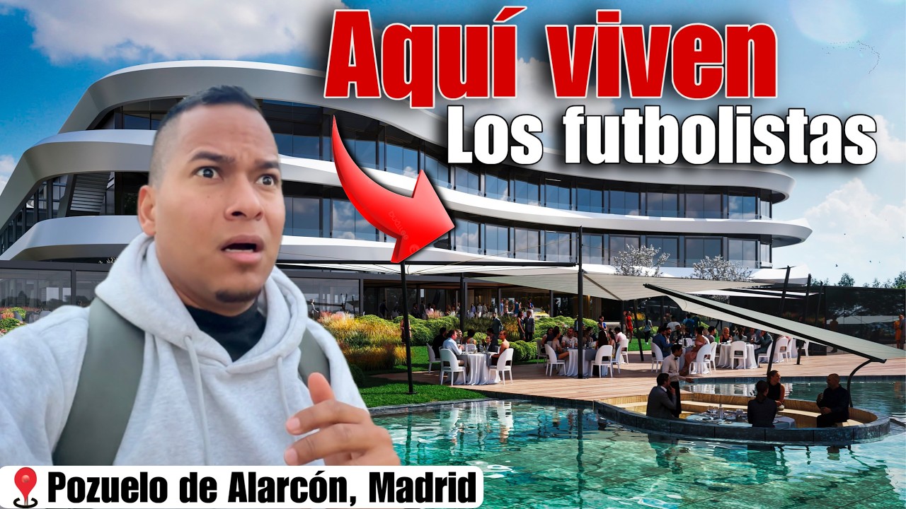 Entré al barrio MÁS CARO de Madrid: ¿solo viven millonarios y futbolistas?😱🔥