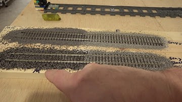 Building Our New HO Layout Part 18-Choosing Ballast Colors