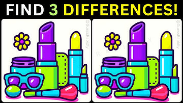 ⏳Find Three Differences in These Images⏰【#428 Brain Game Challenge Spot 3 Differences】