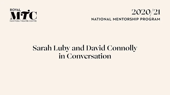 Sarah Luby and David Connolly in conversation