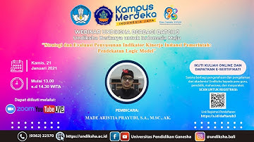 Strategi dan Evaluasi Penyusunan Indikator Kinerja Instansi Pemerintah: Pendekatan Logic Model