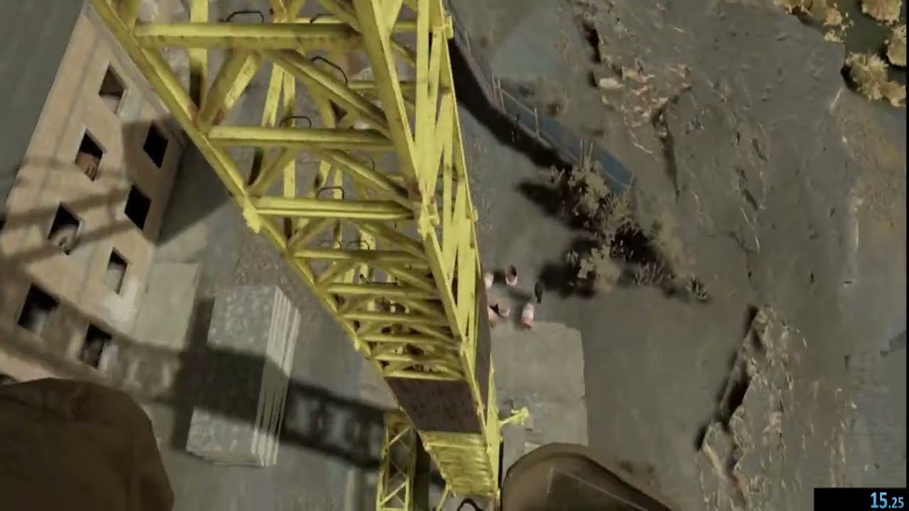 Into the Radius VR | Climbing the crane in 15 seconds (Former World Record)