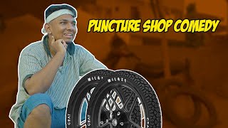 Puncture Shop Comedy | Hyderabadi Comedy | Warangal Diaries