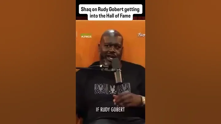 Shaq Disses Rudy Gobert’s Hall of Fame Chances #shorts #nba #basketball
