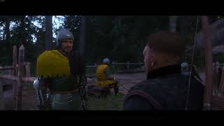 Captain Bernard is flabbergasted by Henry's news. Kingdom Come Deliverance