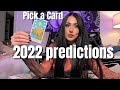 🔮PICK A CARD🔮Your 2022 PREDICTIONS! What will happen?✨