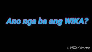 Gamit ng WIKA sa Lipunan