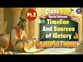 Timeline & Sources of History Class 6 – PT 2 Easy Animated Explanation |NCERT| Social Science 2025