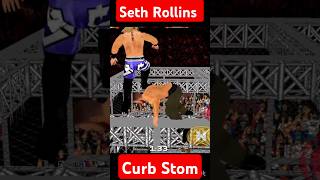 Seth Rollins Curb Stom Dean Ambrose
