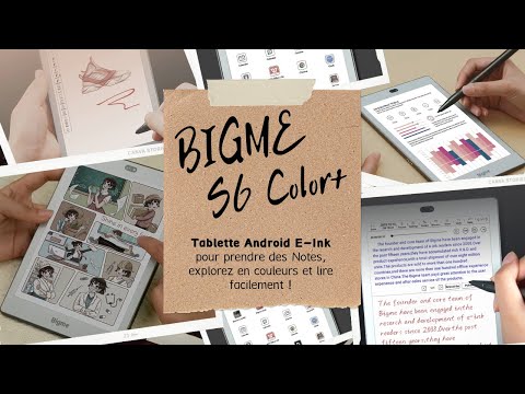 Test Tablette E-Ink BIGME S6 Color + : Prenez des Notes, Explorez en Couleurs et Lisez Facilement !
