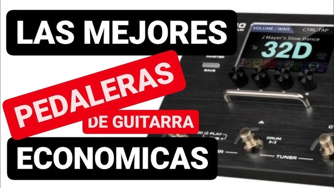 las 5 MEJORES PEDALERAS MULTIEFECTOS para GUITARRA ✓ Baratas y Buenas! -  YouTube