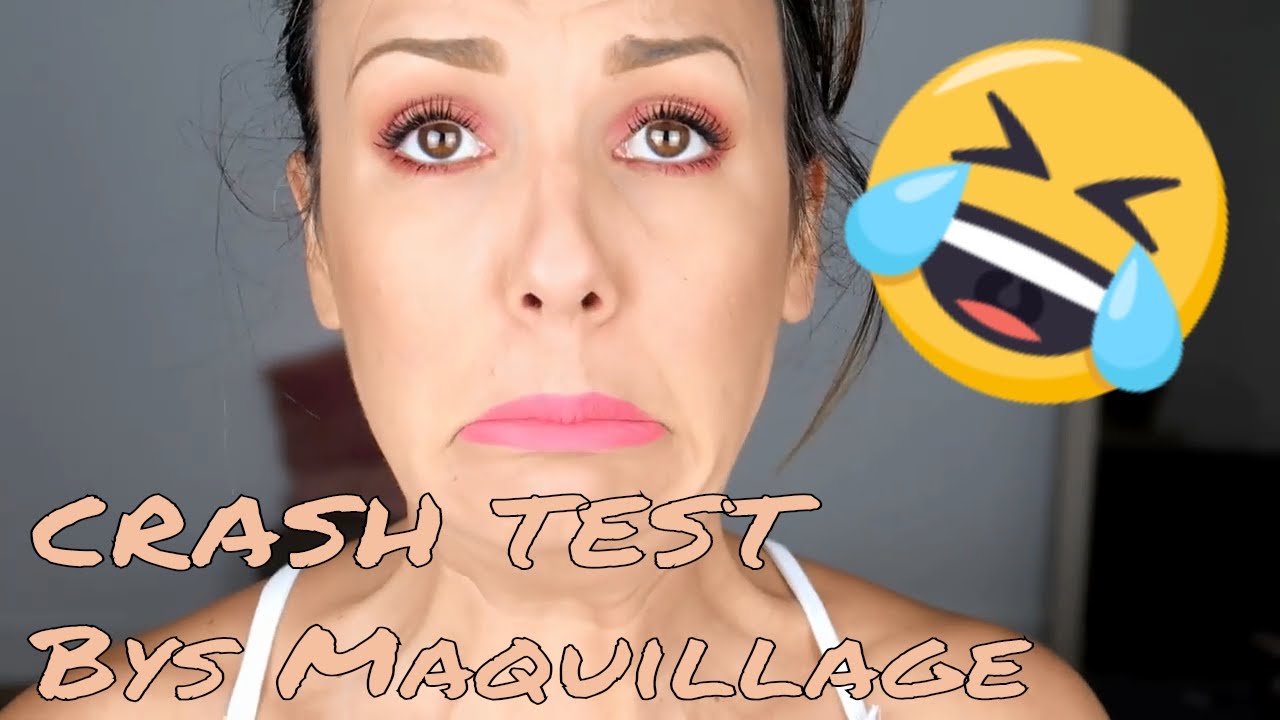 CRASH TEST Bys maquillage Collection Peach