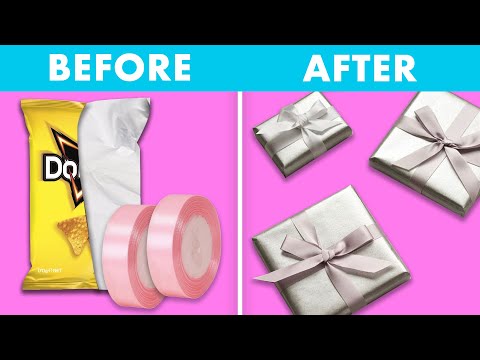 Easy Gift Wrapping Tutorial | Hacks & Crafts - Red Balloon Media