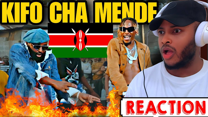 Nigerian React Kenyan Music | Iyanii ft Mwanaa(Vijana Barubaru) & Cedo - Kifo Cha Mende