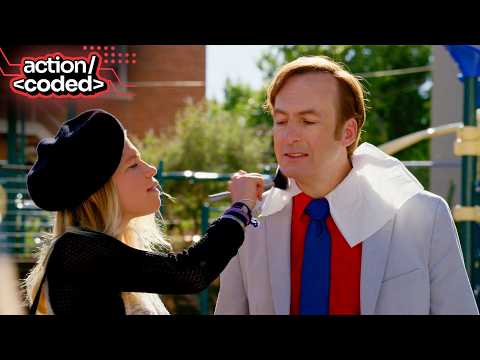 how jimmy talks his way out of trespassing on school grounds - better call saul (2016)