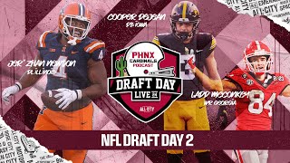 2024 NFL Draft Day 2 Live: Arizona Cardinals targeting Cooper DeJean, Kool-Aid or Johnny Newton?