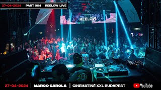 Reelow live // Cinematiné XXL Budapest with Marco Carola event // 2024-04-27