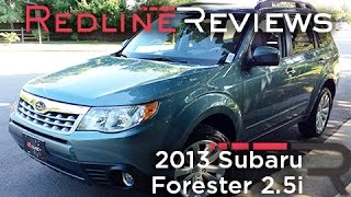2013 Subaru Forester 2.5i Review, Walkaround, Exhaust, & Test Drive 2013 Subaru Forester 2.5i Review, Walkaround, Exhaust, & Test Drive