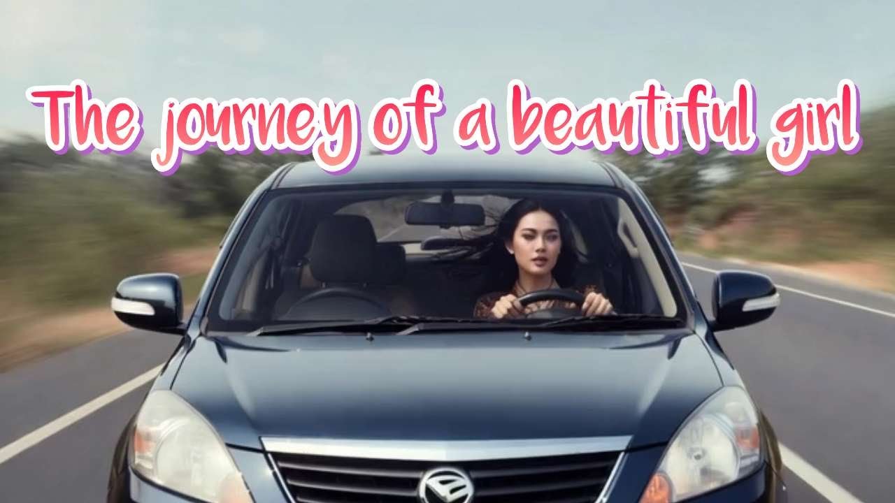 A beautiful woman's journey with a luxury car in 2026