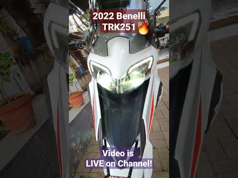 2022 Benelli TRK 251 with On Road price & mileage 🔥 #shorts