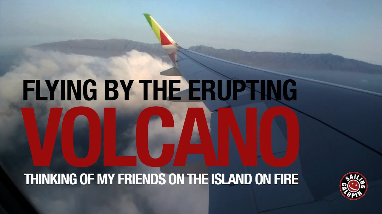 Flying By The Erupting Volcano | Thinking Of My Friends On The Island On Fire | Season5 | Episode 39