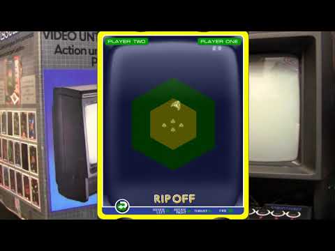 RIP OFF 1982, VECTREX 6/40 émul ParaJVE  GAME OVER RETRO SERIES [062]