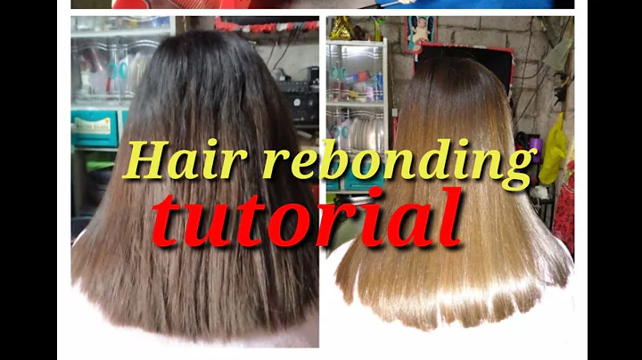 HAIR REBONDING AT HOME STEP By STEP by:grace melen...