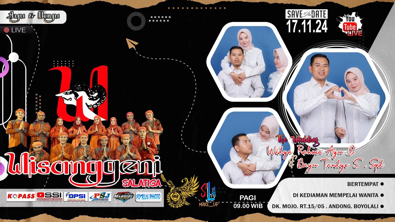 Live WISANGGENI SALATIGA || WEDDING AYU & BAYU  || MANDIRI MANEGEMENT || MURAKABI SOUND SYSTEM II