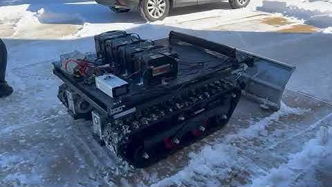 Snow Remover Robot - Model SNOW100A