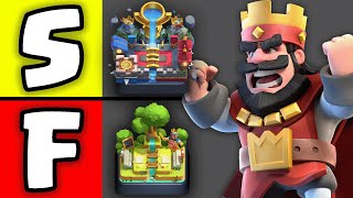Ranking all ARENAS in Clash Royale...
