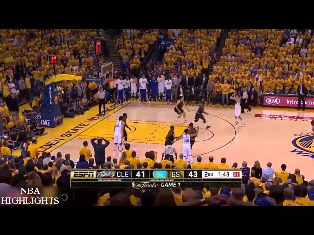 2015 NBA Finals Game 1 Golden State Warriors vs Cleveland