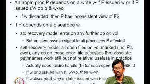 Mod-09 Lec-37 Orderings in Filesystems