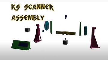 KS 3d scanner assembly