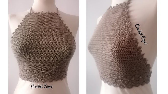 Crochet Sierra Crop Top - Crochet with Carrie